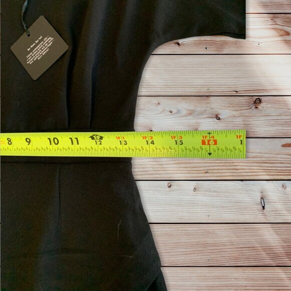 NWT Black Bobeau Dress Short Sleeve Size XSP - Picture 6 of 9